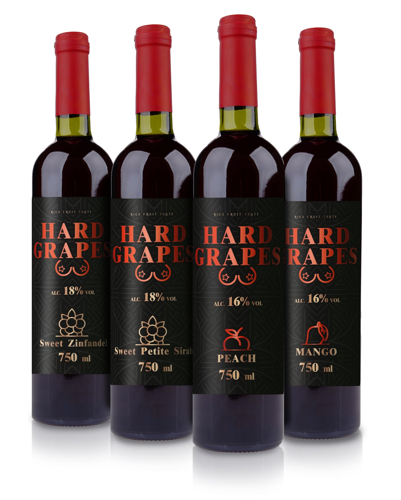 Sweet Hard Grapes Wine Collection – Bold, Fruity, and Smooth