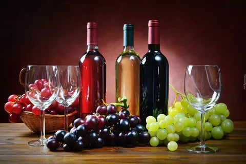 Hard grapes rich taste