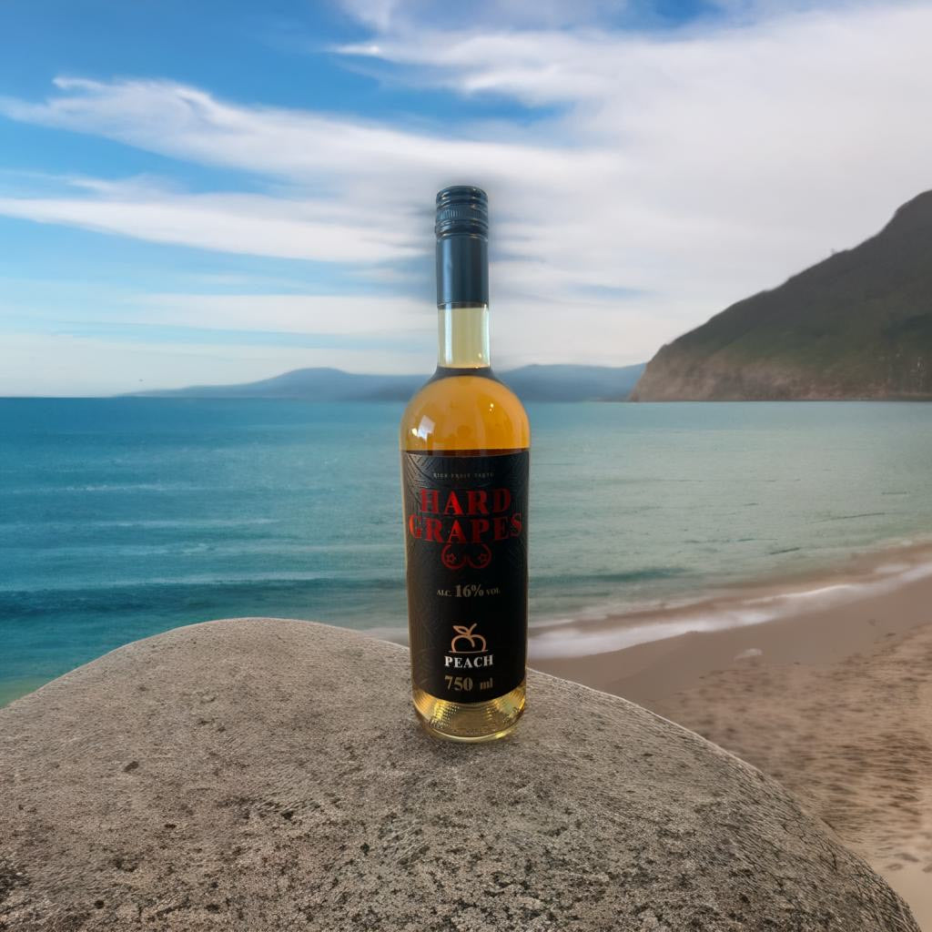 Hard Grapes Peach Wine – 16% Alcohol | 4 in a case